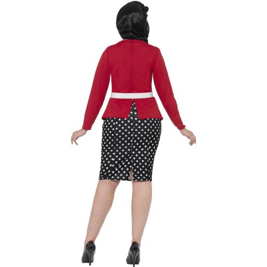 Disfraz de Chica Pin Up para mujer talla grande Disfraz de Chica Pin Up para mujer talla grande