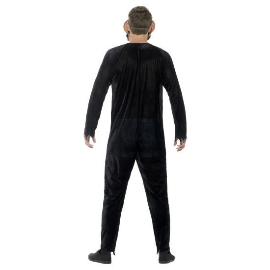 Disfraz de chimpancé zombi deluxe adulto