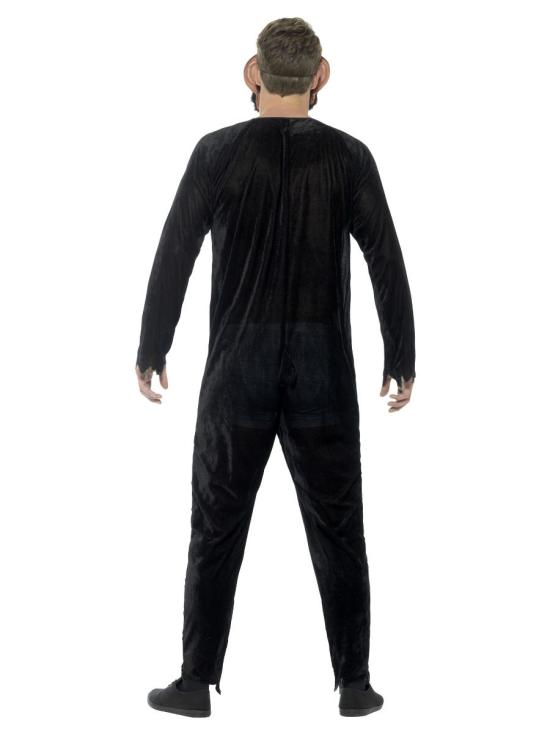 Disfraz de chimpancé zombi deluxe adulto