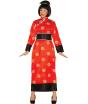 Disfraz de China Mandarina Roja para mujer