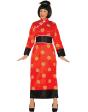 Disfraz de China Mandarina Roja para mujer