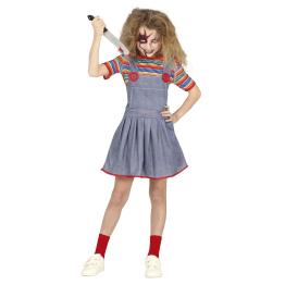 Disfraz de Chucky Diabólica para niña
