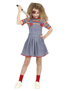 Disfraz de Chucky Diabólica para niña
