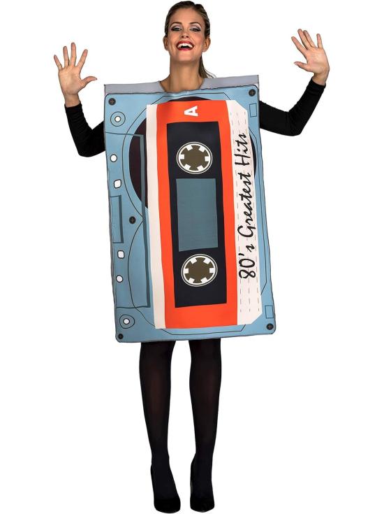 Disfraz de Cinta Cassette años 80 para adulto Retro