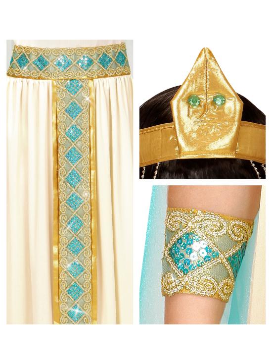Disfraz de Cleopatra Egipcia para niña