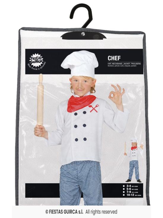Disfraz de Cocinero para Niño