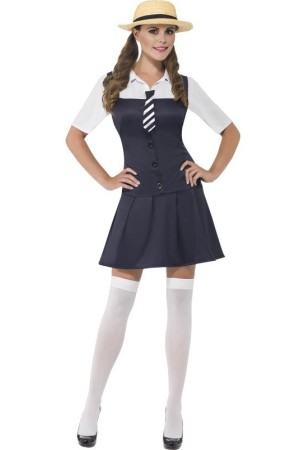 Disfraz de Colegiala Despistada mujer