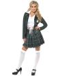 Disfraz de Colegiala Verde mujer ^