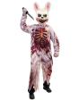 Disfraz de Conejo Zombie para Niño con Máscara