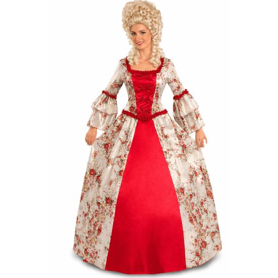 Disfraz de Cortesana de Época Rosa Sexy para adulta