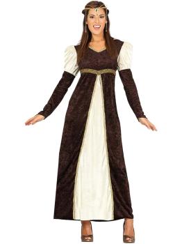 Disfraz de Dama Medieval Alejandra para Mujer