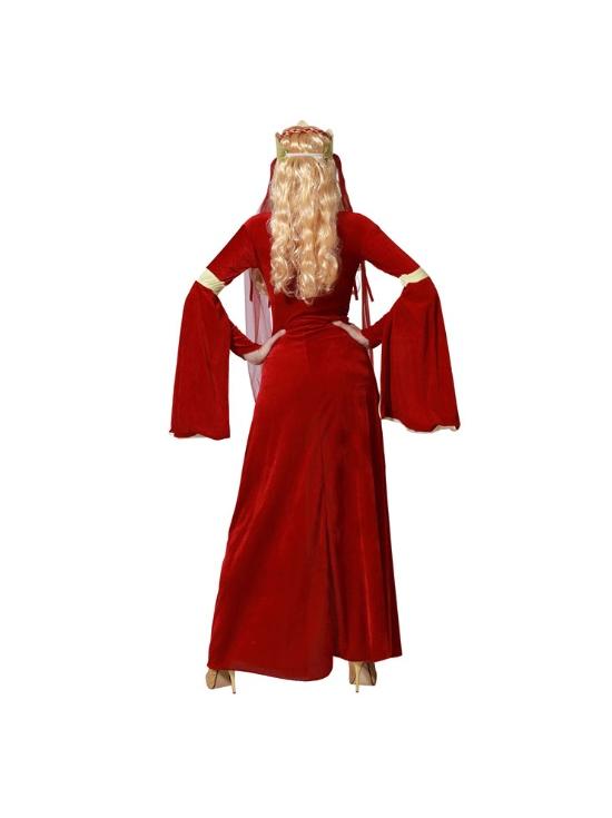 Disfraz de Dama Medieval Red mujer