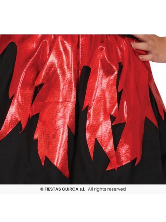 Disfraz de Diabla del infierno para Niña