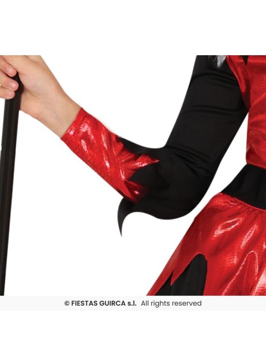 Disfraz de Diabla del infierno para Niña
