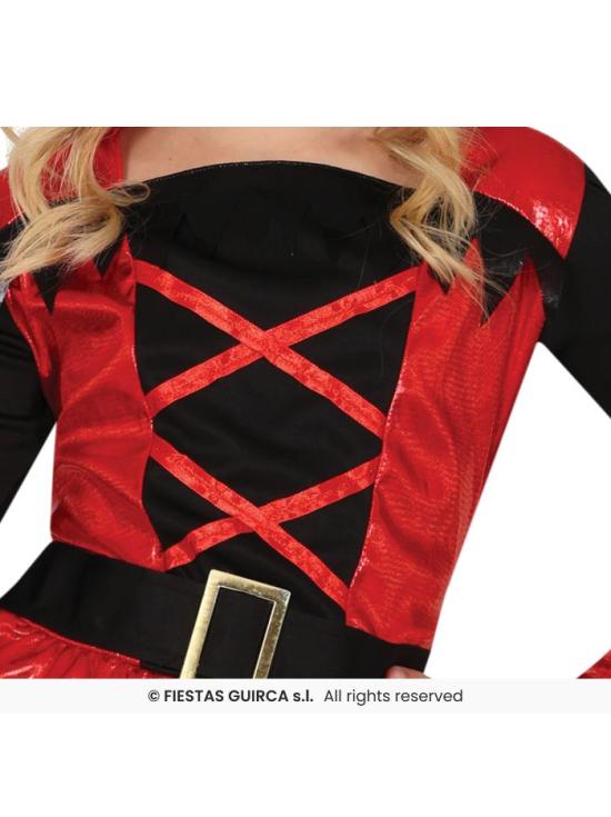 Disfraz de Diabla del infierno para Niña
