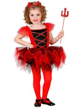 Disfraz de Diablita Roja infantil