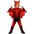 Disfraz de Diablo de Fuego Infantil – Mono, Capucha y Alas