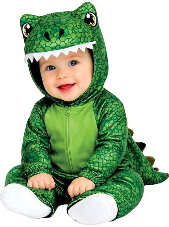 Disfraz de Dinosaurio para Bebé divertido y original