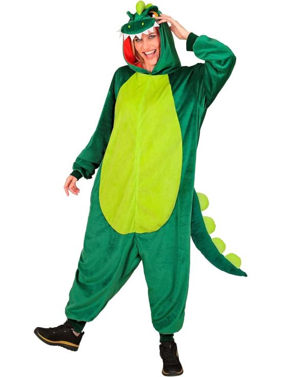 Disfraz de Dinosaurio Pijama Unisex para Adultos