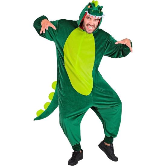 Disfraz de Dinosaurio Pijama Unisex para Adultos