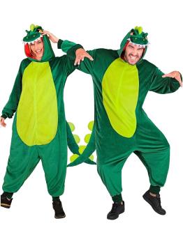Disfraz de Dinosaurio Pijama Unisex para Adultos