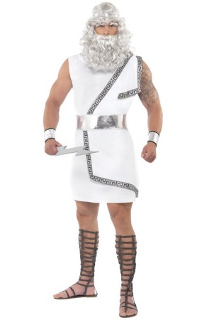 Disfraz de Dios Zeus para adulto