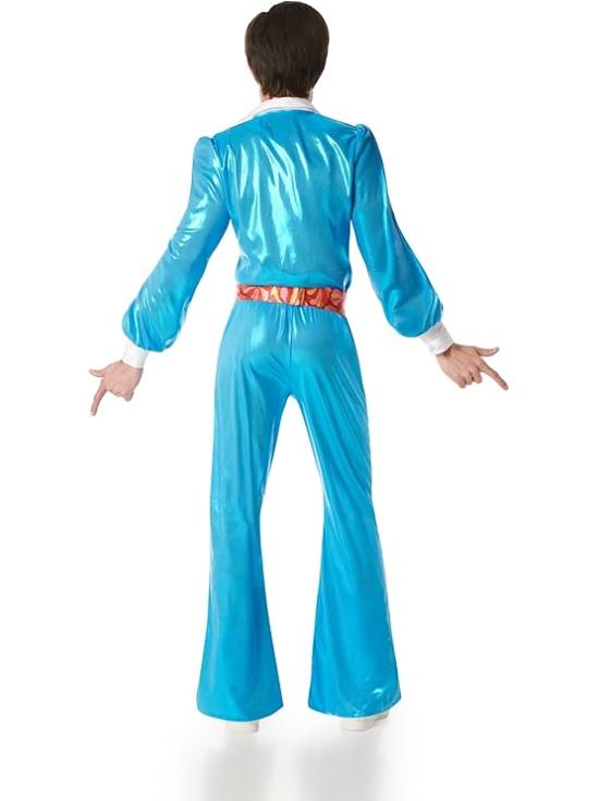 🕺 Disfraz de Disco Azul Hombre Años 70