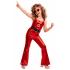 Disfraz de disco show-girl para niña infantil años 70