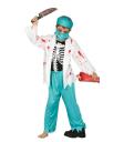 Disfraz de doctor zombie para niño