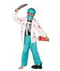 Disfraz de doctor zombie para niño
