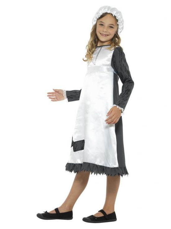 Disfraz de Doncella Victoriana para niña