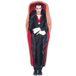 Disfraz de Dracula  ataúd talla única