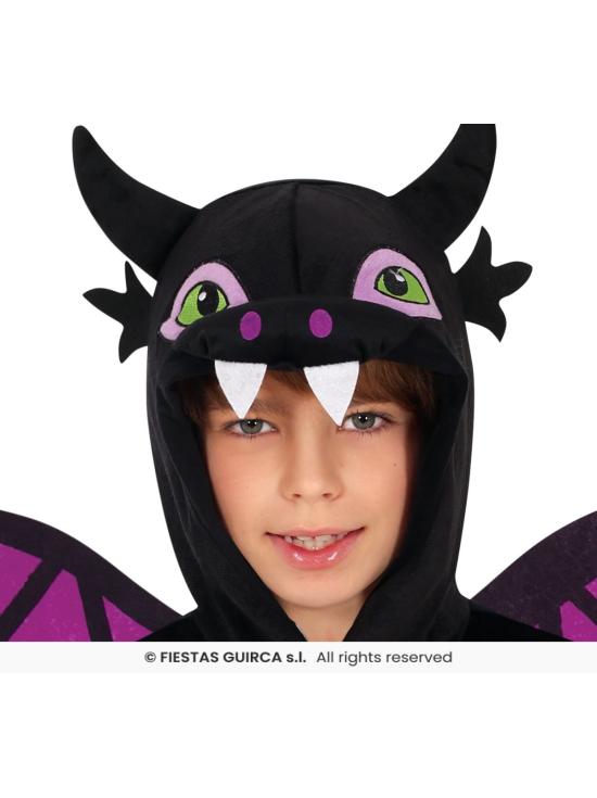 Disfraz de Dragón Negro Infantil