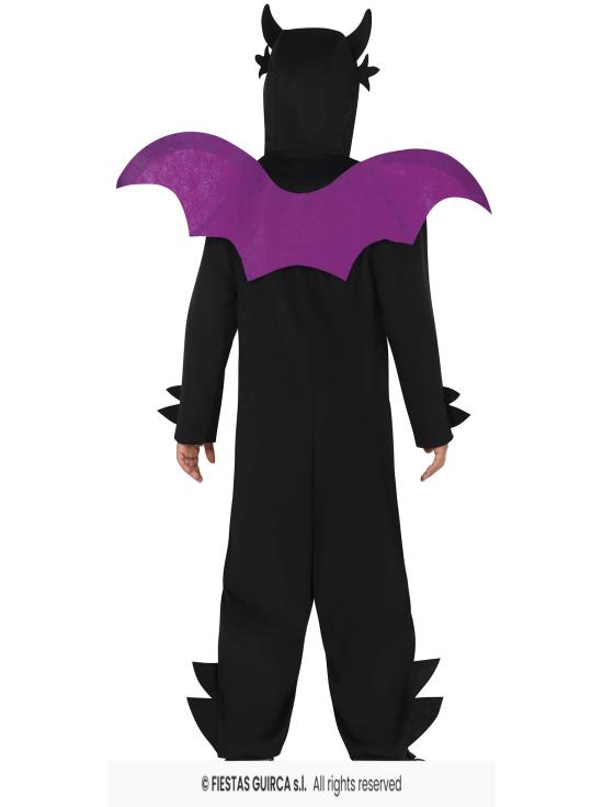 Disfraz de Dragón Negro Infantil