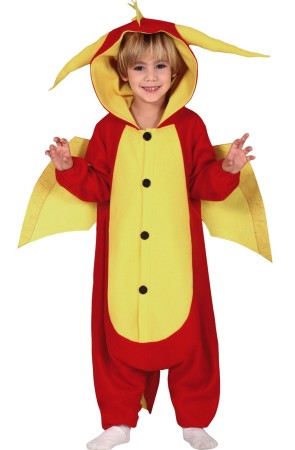 Disfraz de Dragón Pokémon Rojo infantil
