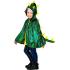 Disfraz de dragón que escupe fuego para niños, capa con capucha