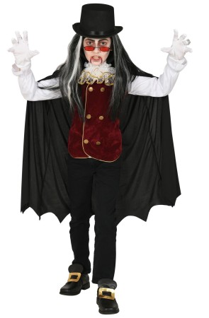 Disfraz de Drácula Gótico para niños