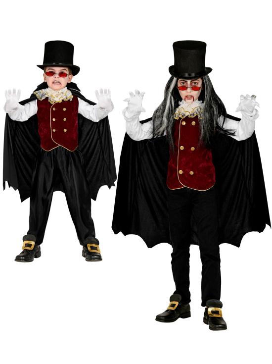 Disfraz de Drácula Gótico para niños
