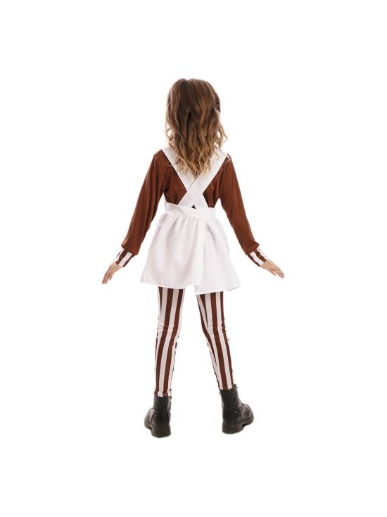 Disfraz de Duendecilla Dulce Infantil oompa loompa de Willy Wonka