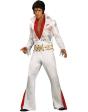 Disfraz de el Rey del Rock Elvis Lujo para hombre
