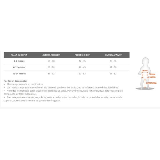 Disfraz de elefante para bebé