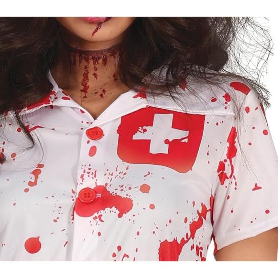 Disfraz de enfermera caminante zombie