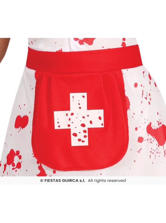 Disfraz de Enfermera Sangrienta para Niña