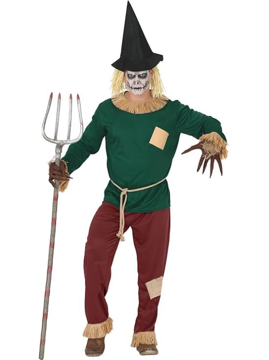 Disfraz de Espantapájaros para Hombre Halloween