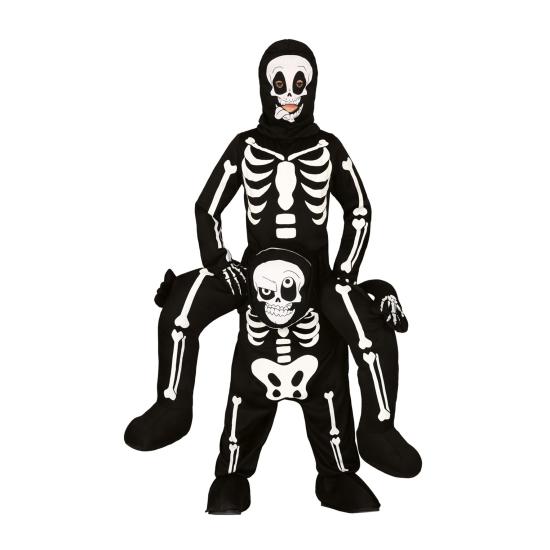 Disfraz de esqueleto a hombros de esqueleto infantil Disfraz de esqueleto a hombros de esqueleto infantil