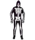 Disfraz de Esqueleto con Capucha para Adulto – Clásico de Halloween