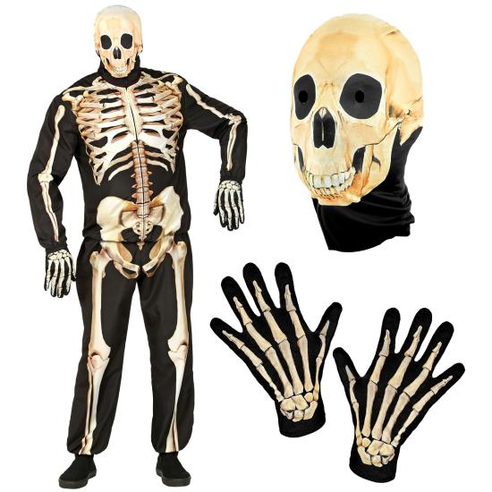 Disfraz de Esqueleto "Fast Costume" – Adulto