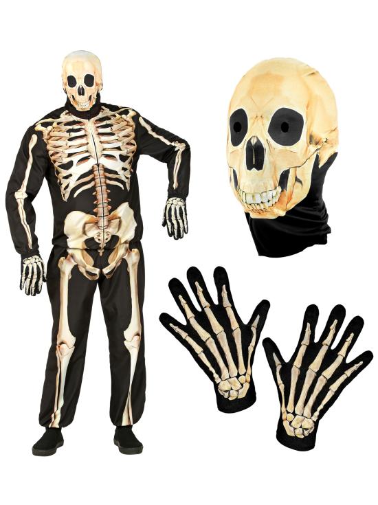 Disfraz de Esqueleto "Fast Costume" – Adulto