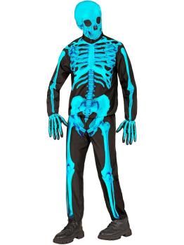 Disfraz de Esqueleto Fluorescente para Niños FAST COSTUME