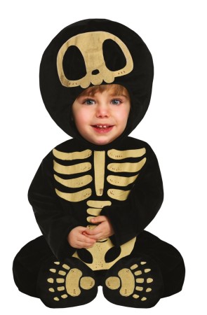 Disfraz de Esqueleto Skull para bebé